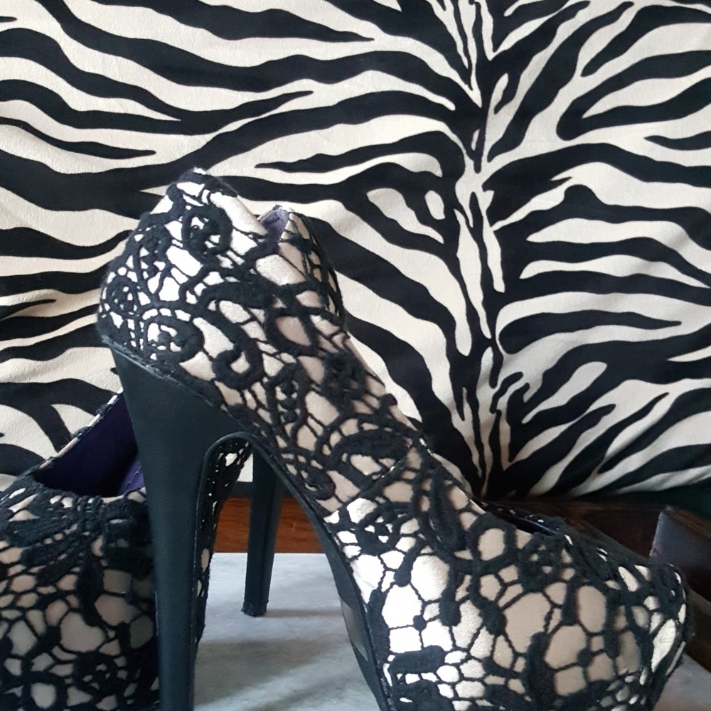 High Heel Platform Stiletto Pumps